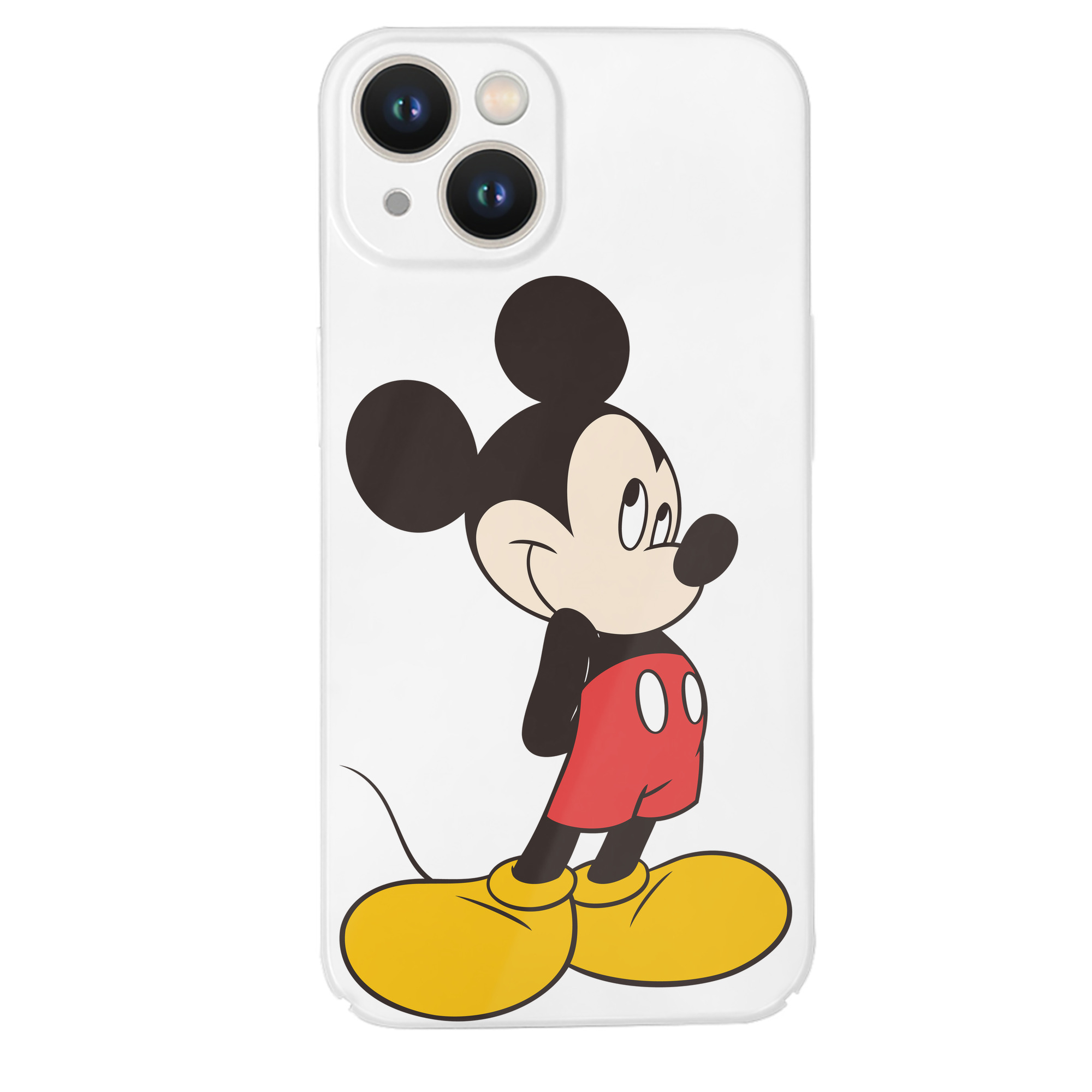 （画像用） ミッキーマウス Mickey Mouse 【iPhone 14シリーズ対応】ハードケース
